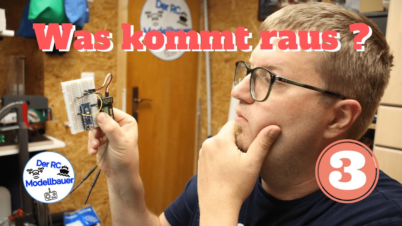 Arduino im Modellbau Folge 3 Empfänger Kanäle einlesen und auswerten 👨🏼‍💻