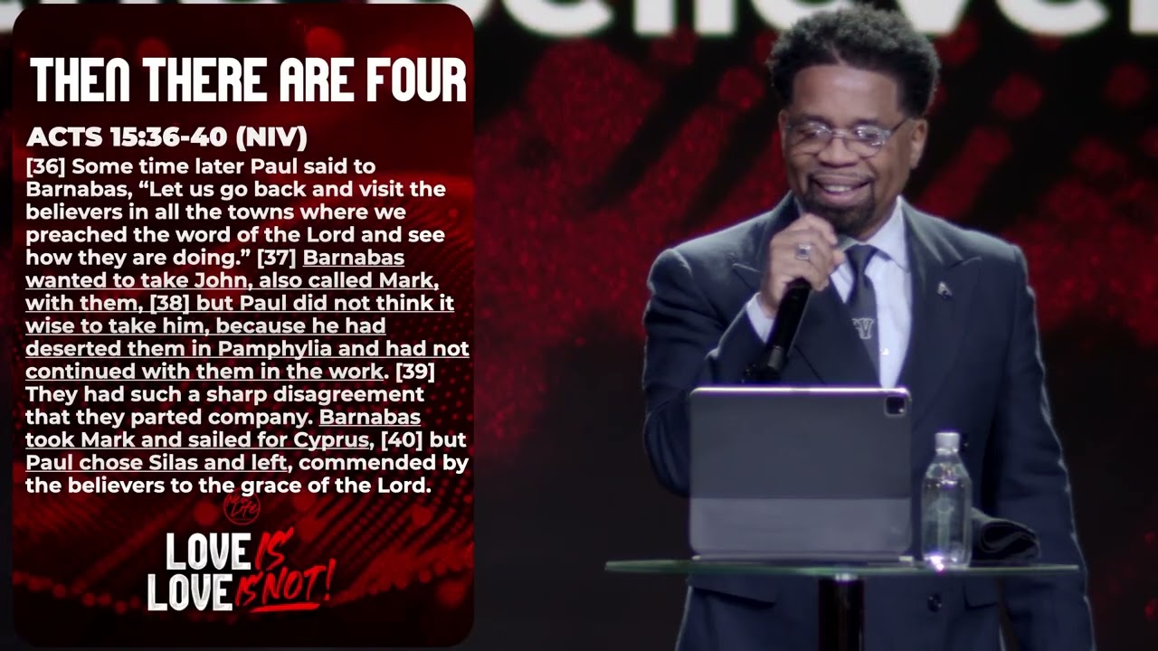 Love Is | Love Is Not // It Keeps No Record of Wrong // Pastor John F Hannah