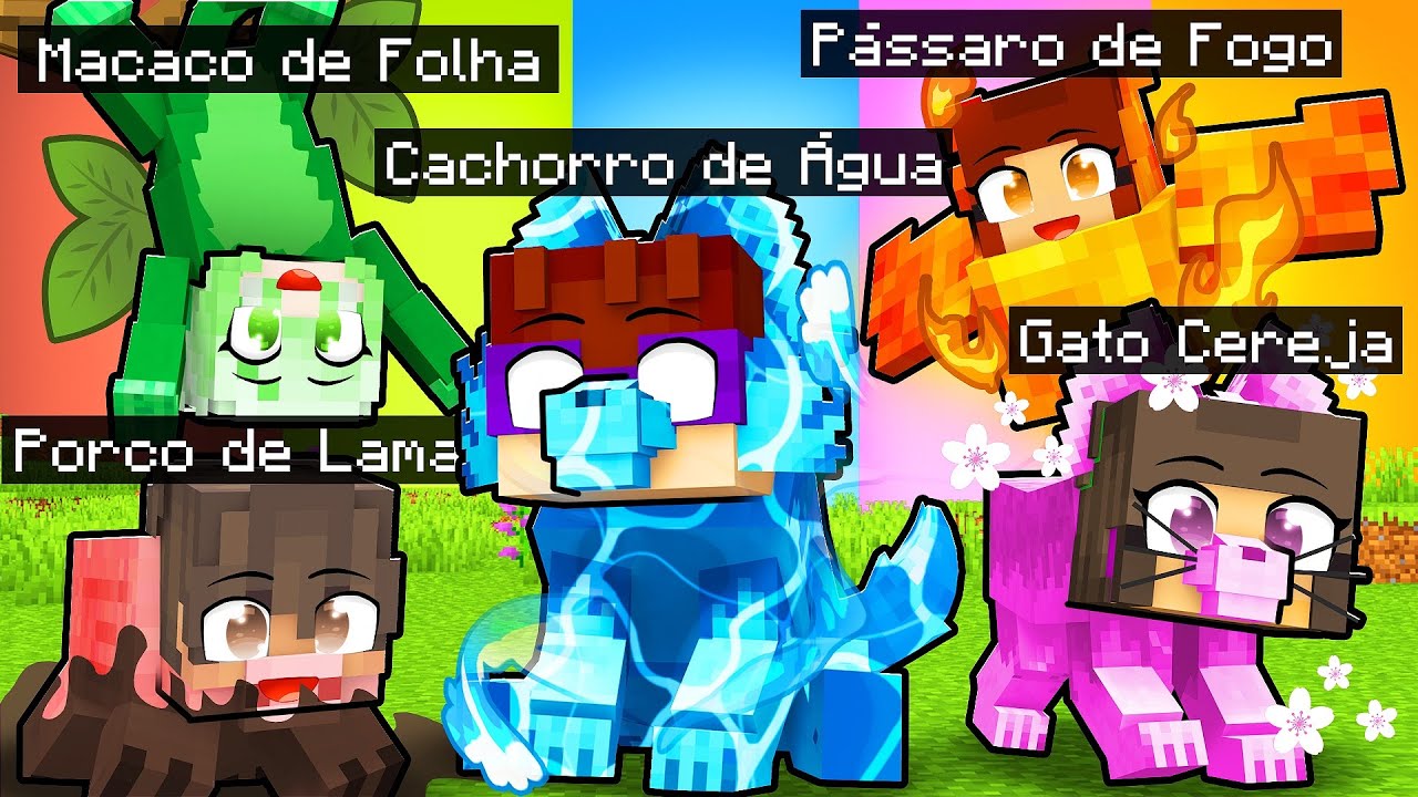 VIDA de ANIMAL ELEMENTAL no MINECRAFT!! &lsaquo; DONAT3LO &rsaquo;