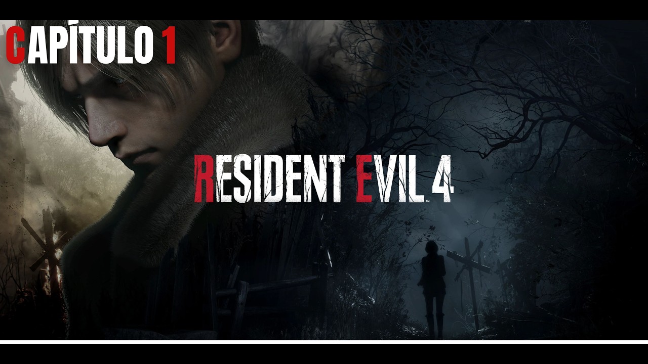 Jogando Resident Evil 4 - CAPÍTULO 1 (INÍCIO) (PT-BR)