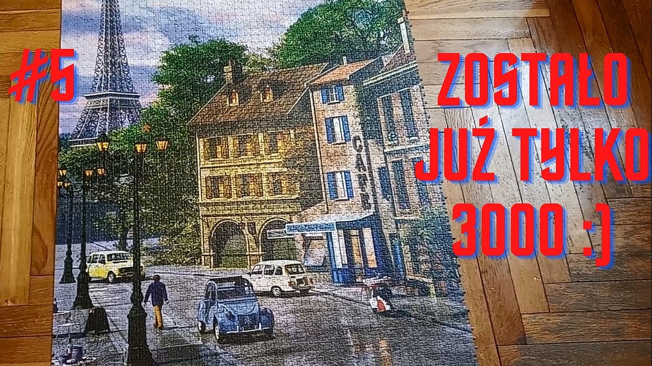 #5 Jak ułożyć 6000 puzzli - Trefl - Uliczka Paryża