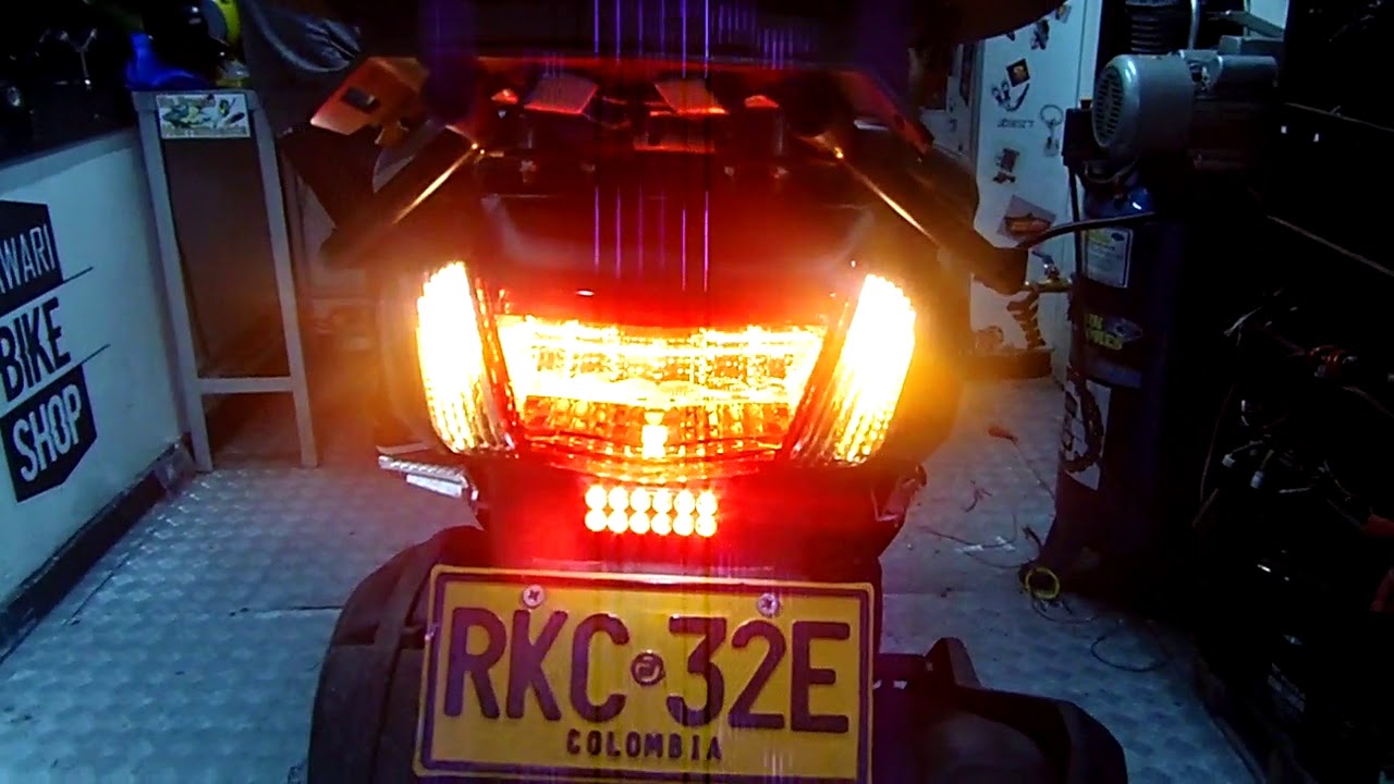 estacionarias y stop led yamaha nmax