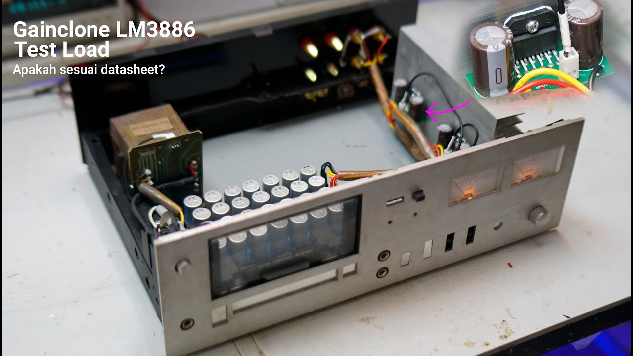 Stereo LM3886 Gainclone