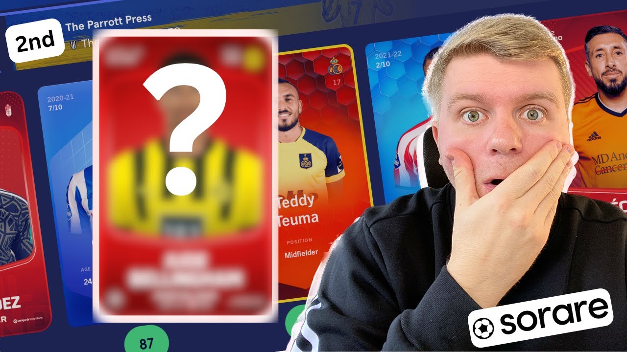 I finished 2nd in Sorare All Star Rare Pro and won THIS REWARD!!!!