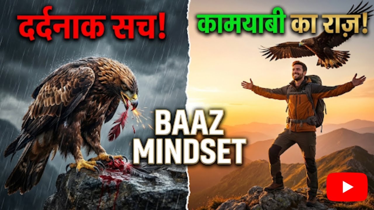 40 साल की उम्र में बाज़ क्यों तोड़ता है अपनी चोंच? | Eagle Rebirth Story