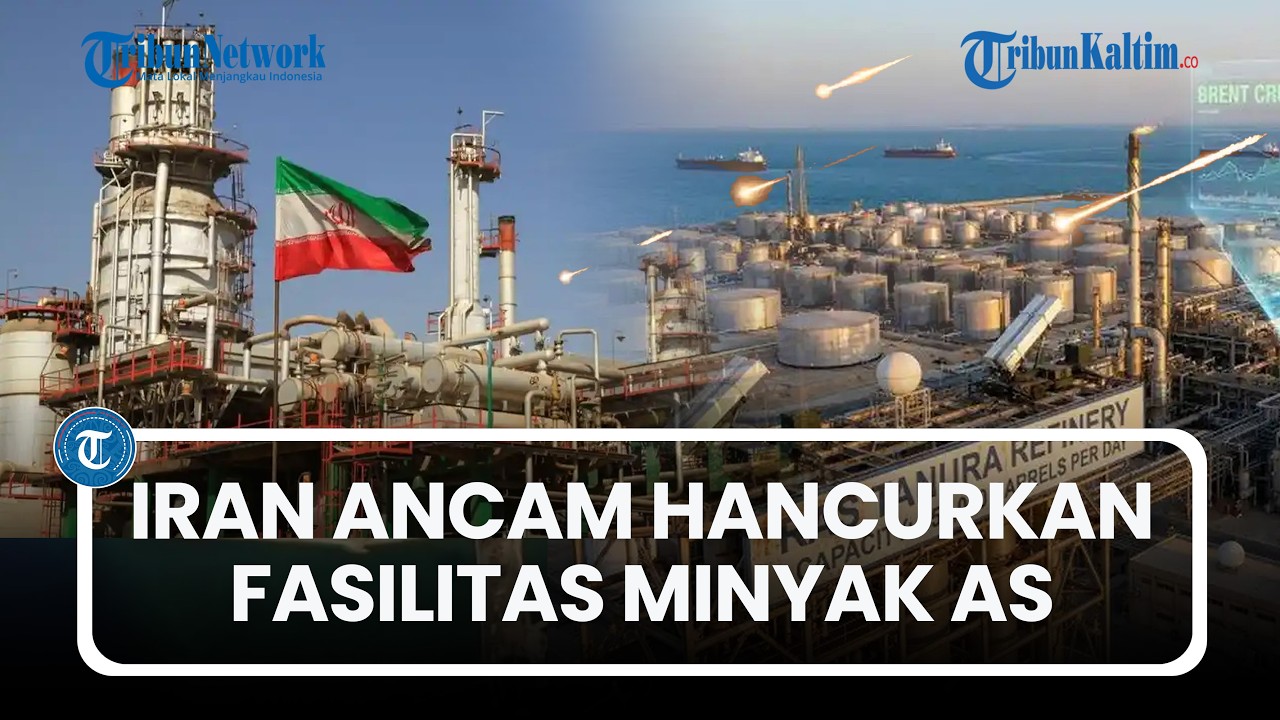 Perang Energi Memanas! Iran Ancam Hanguskan Kilang Minyak Sekutu AS di Timur Tengah