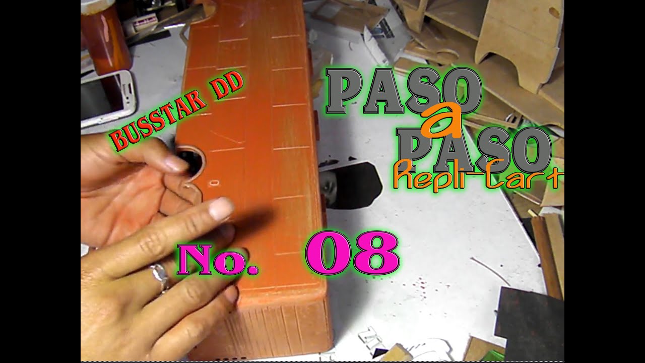 PASO a PASO REPLI-CART #08 BUSSTAR DD BUSSCAR