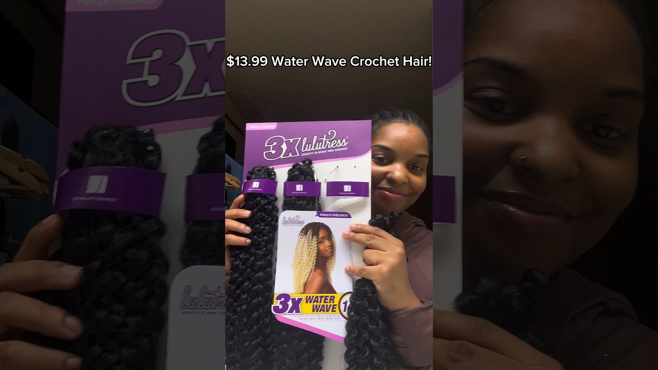 $13.99 Water Wave Crochet Hair💕 
