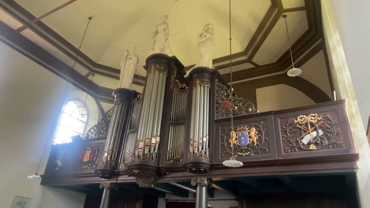 Gronings Volkslied door Hans Beek (Orgel Pubquizz Kerk Garnwerd) @wfdemol