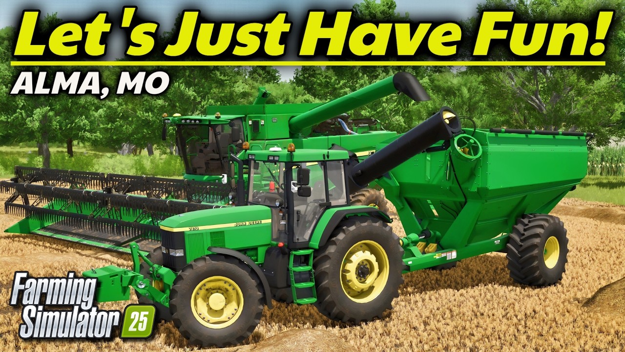 Алма, Миссури &mdash; начинаю с нуля! | Farming Simulator 25