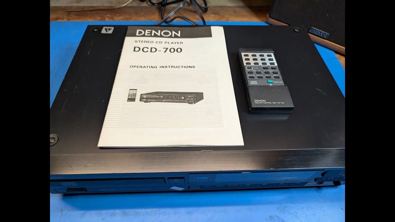 Изучаем винтажный CD-плеер Denon DCD-700