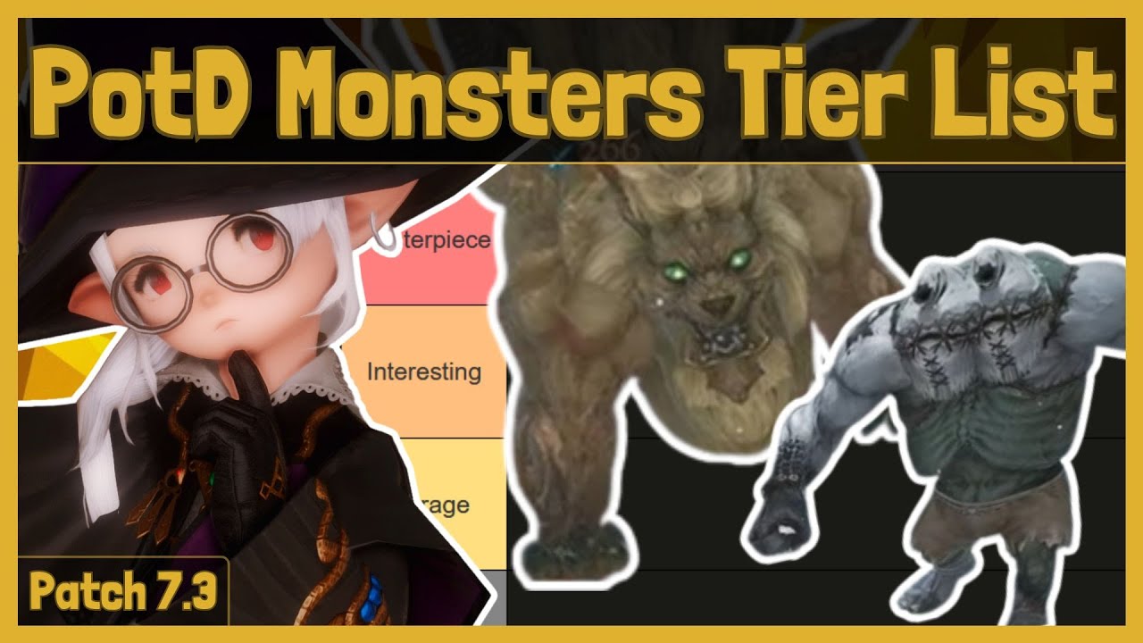 (Dawntrail) Palace of the Dead / PotD Monsters Design Tier List