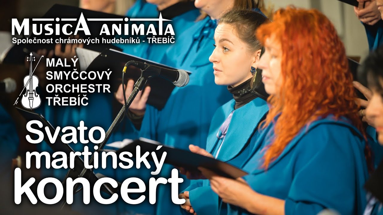 Svatomartinský koncert | Musica animata 10. 11. 2023, Kostel sv. Martina z Tours Třebíč