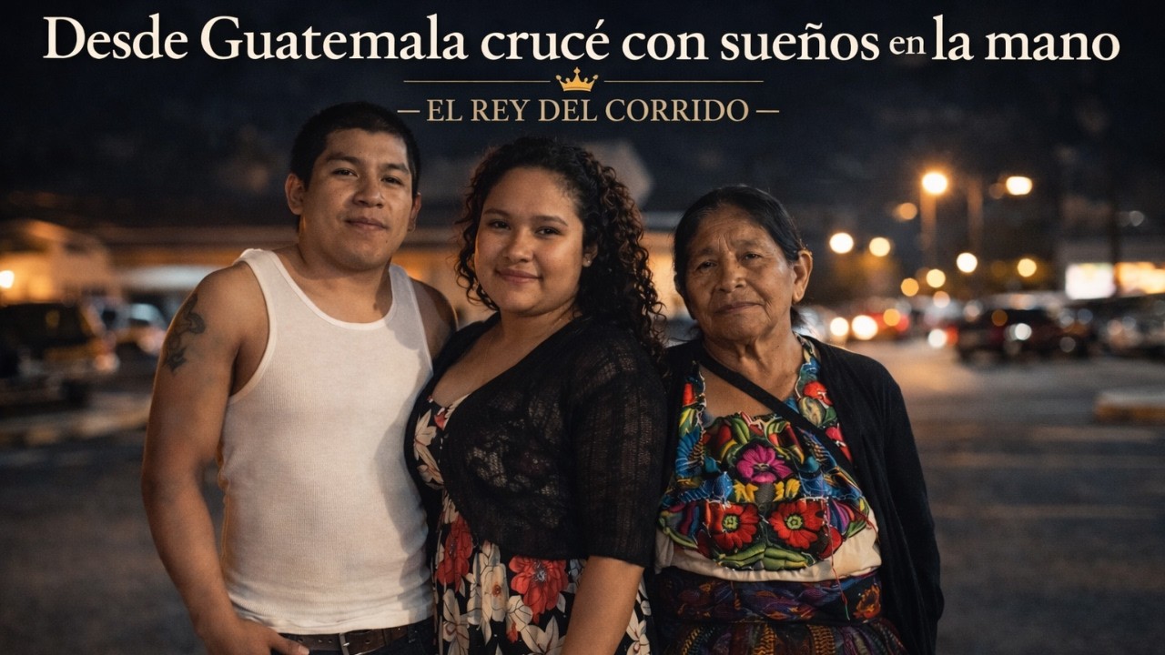 Desde Guatemala crucé con sueños en la mano - El Rey del Corrido