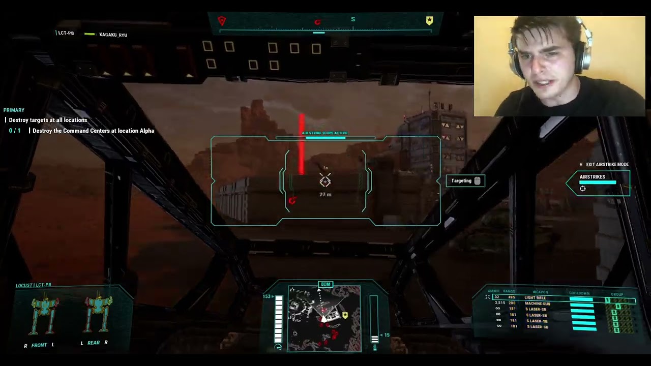 Locust Solo Raid in a Nutshell (MW5)