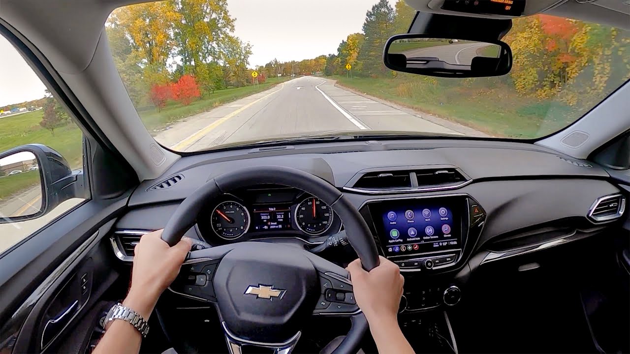 Chevrolet Trailblazer LT AWD 2021 года — обзор от первого лица