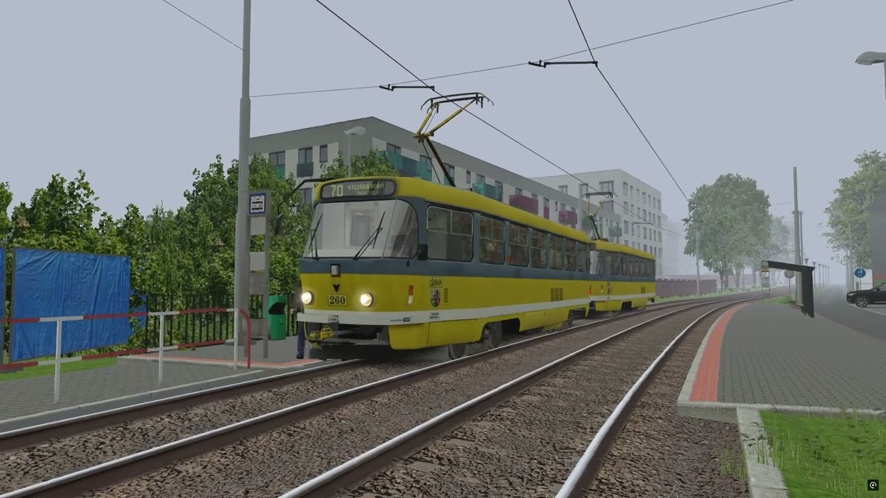 Simt Simulator - Linka 70 ČKD Tatra T3R.P PMDP #260