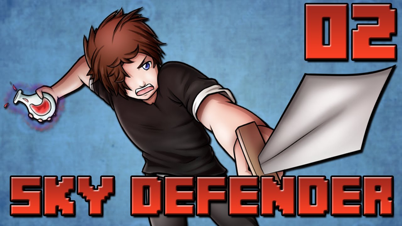 Sky Defender : Génocide Bovin | Jour 02 - Minecraft