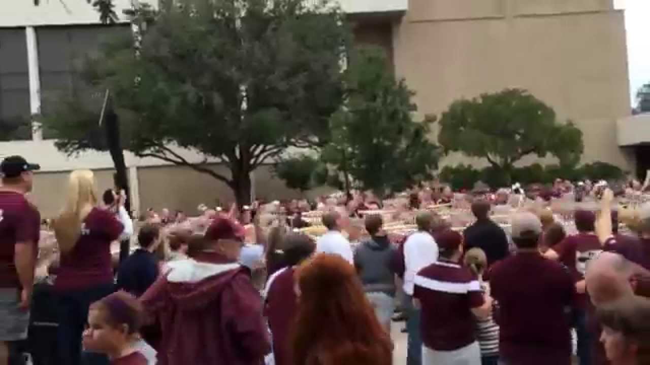 Aggie Band Noble Men of Kyle  step off vs Rice 2014