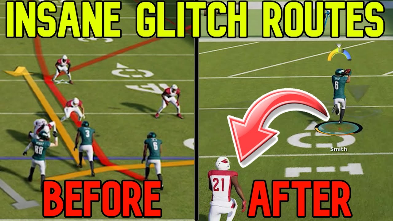 ⚠️7 Overpowered Glitch Routes⚠️ That SCORE INSTANT TOUCHDOWNS! Best Plays Madden NFL 23 Offense Tips