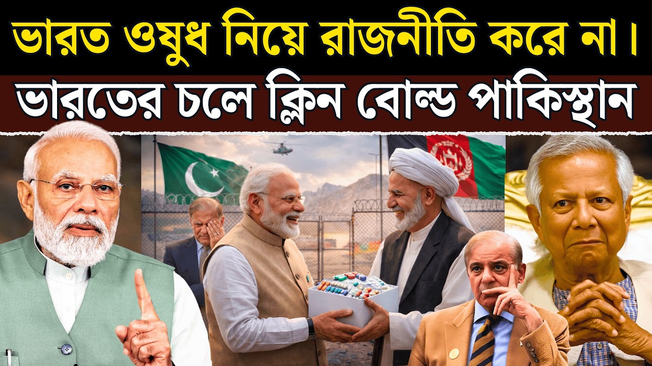 আফগানিস্তান পাকিস্তানি ওষুধ নিষিদ্ধ!ভারতের জন্য ২০০ মিলিয়ন ডলারের বিশাল সুযোগ South Asia Pharma War
