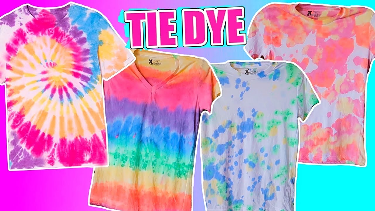 TRANSFORMA TU ROPA! COMO HACER TIE DYE? TODO LO QUE NECESITAS SABER! ♡│Mirianny