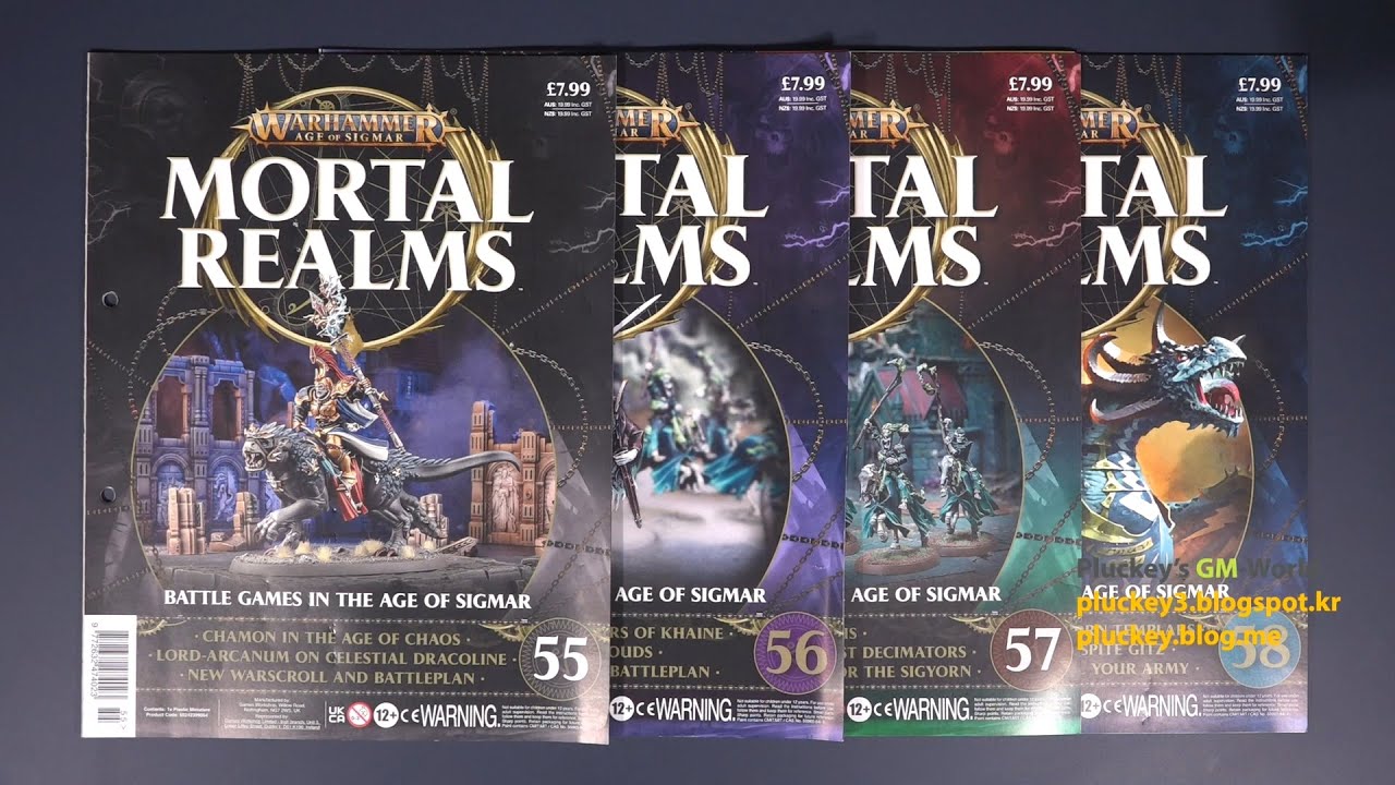 Warhammer Age of Sigma - Mortal Realms 55, 56, 57, 58 Unboxing