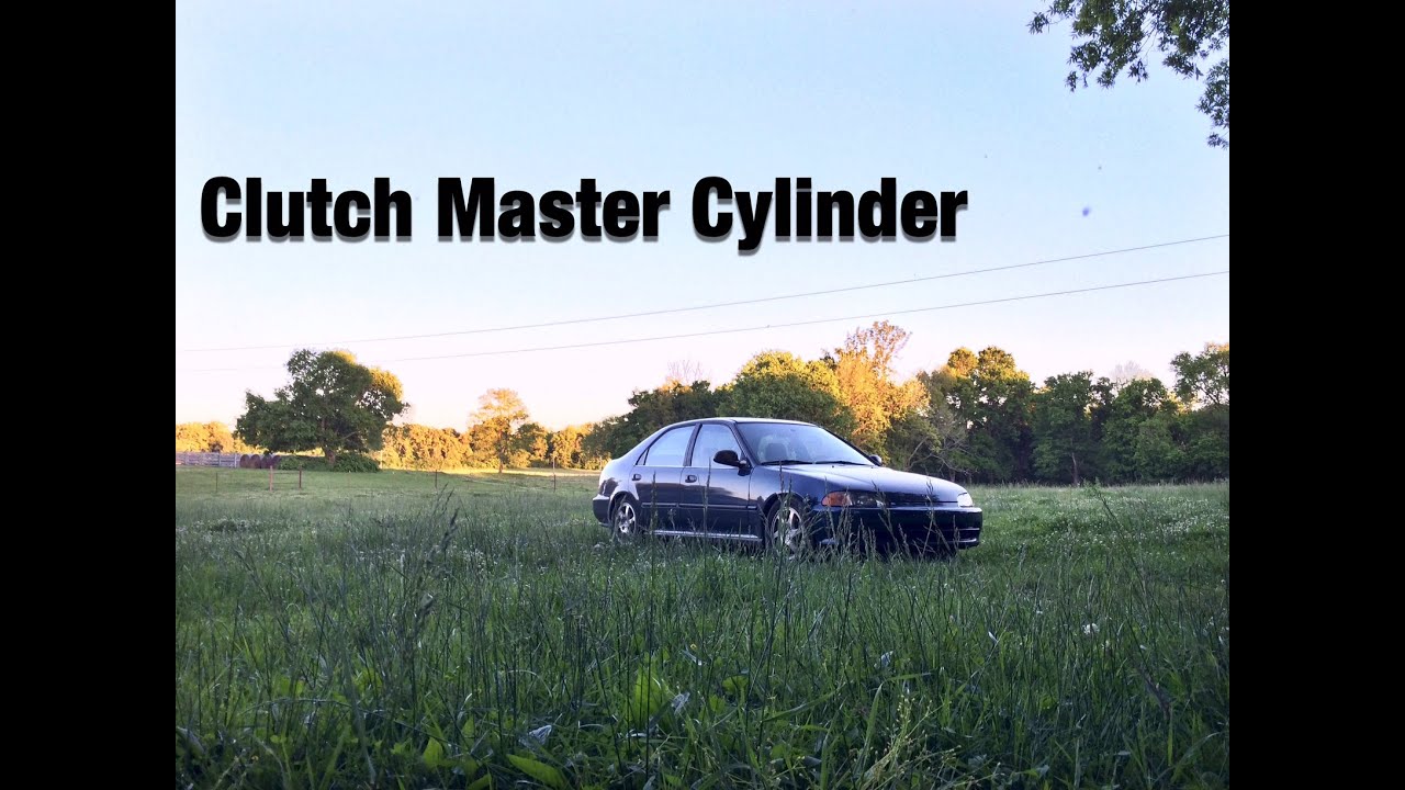 How To Replace the Clutch Master Cylinder In a 92-95 Honda Civic EG