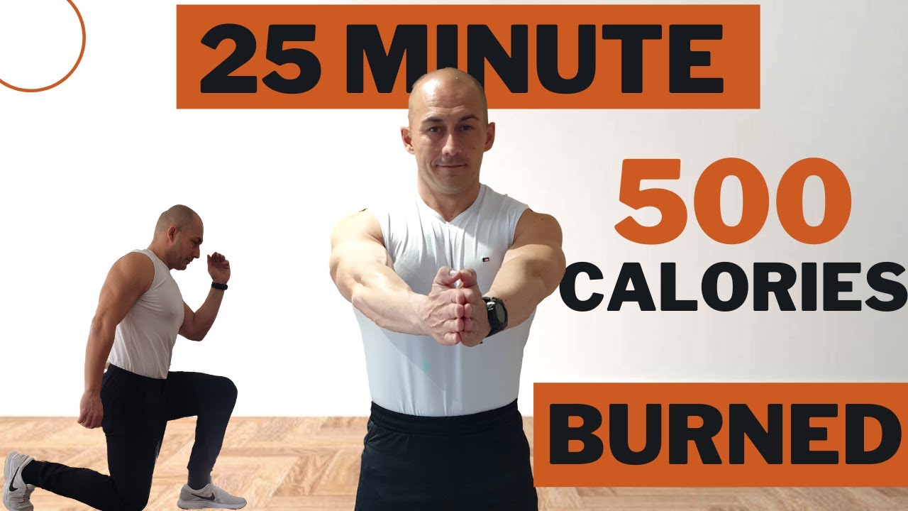 [LEVEL 4] NO EQUIPMENT FULL BODY CARDIO [25 MINUTE I 500 CALORIES BURNED]