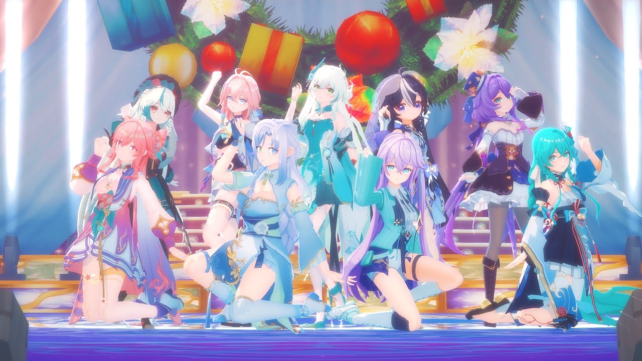 GenshinOCMMD│ジングルベルがとまらない