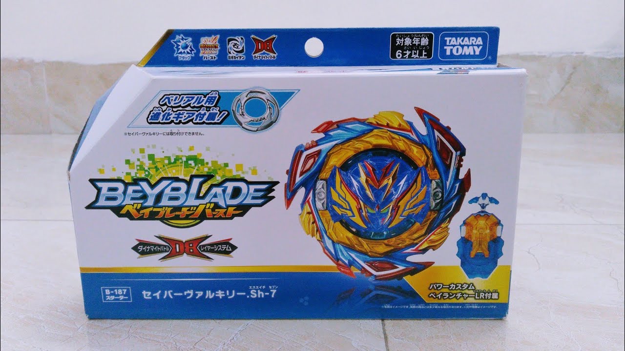 Review B-187 Savior Valkyrie Sh-7/Beyblade Burst DB | HoàngVanh Beyblade