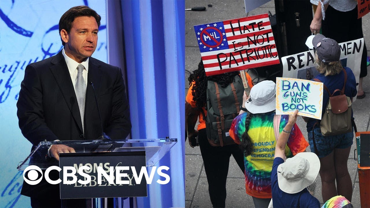 GOP candidates speak at Moms for Liberty event amid protests