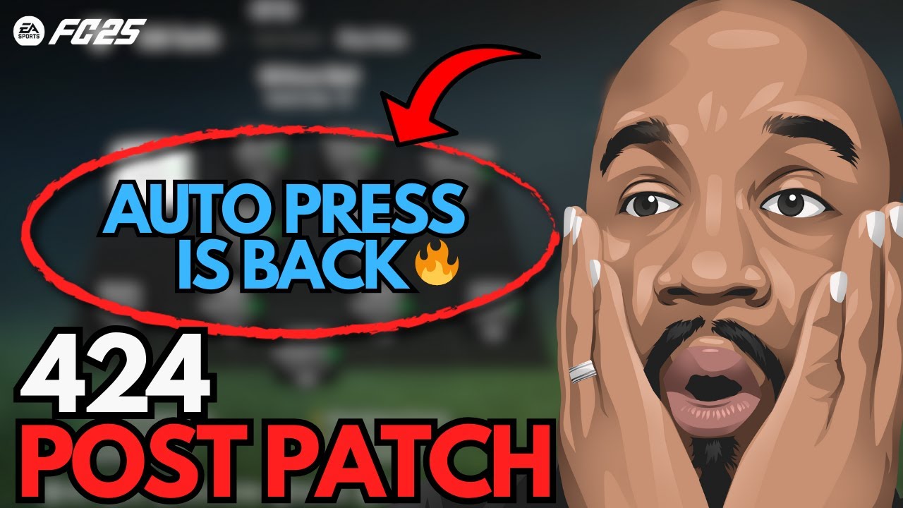424 AUTO PRESS IS BACK 🔥 FASTER RAGE QUITS ✅ FC25 Custom Tactics