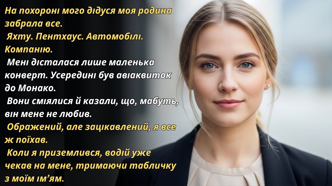 МЕНІ ЗАЛИШИЛИ ЛИШЕ КОНВЕРТ НА ПОХОРОНІ ДІДУСЯ — ТА ЦЕ ЗРОБИЛО МЕНЕ МІЛЬЯРДЕРКОЮ