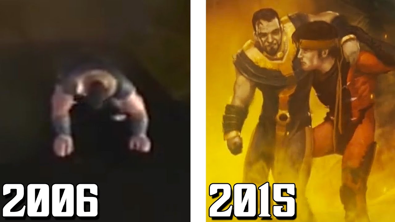 Taven Waking Up From His Slumber Twice Comparison! | Mortal Kombat