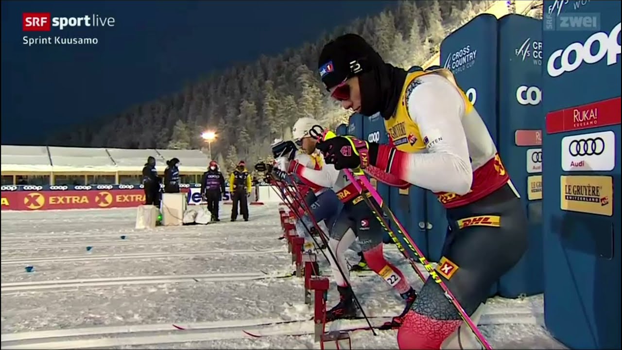 Klassisch Sprint Final M&auml;nner: Terentjew, Kl&auml;bo, Valnes! Langlauf Weltcup Kuusamo 2021