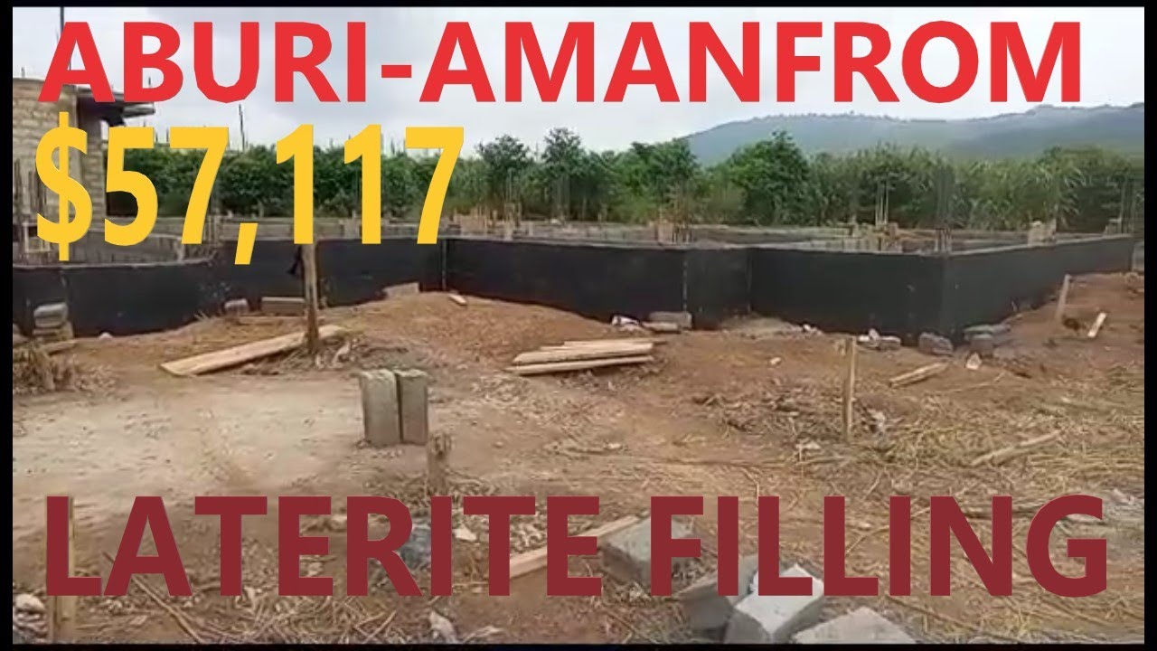 Building in Ghana | Ep-06 | Madam Angie Project | Aburi Amanfrom | Laterite Filling #brightandclara