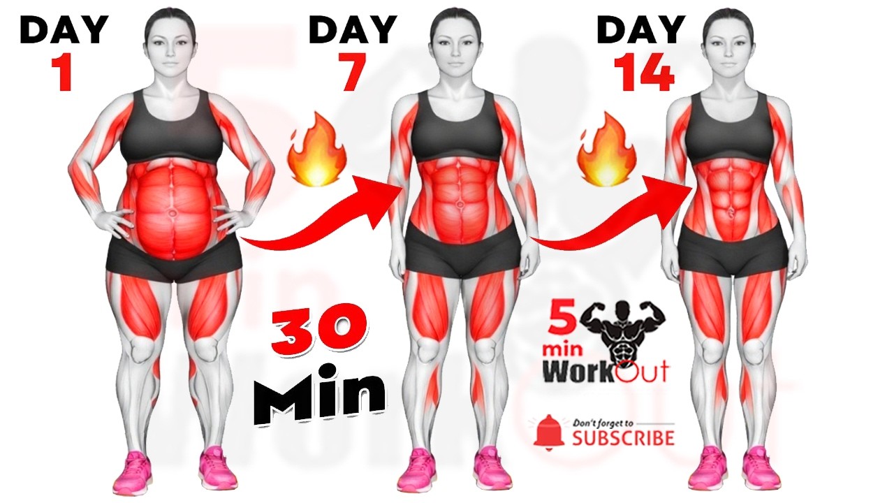Lose Belly Fat FAST with Standing Abs ➜ This Standing Workout Destroys Stubborn Belly Fat FAST