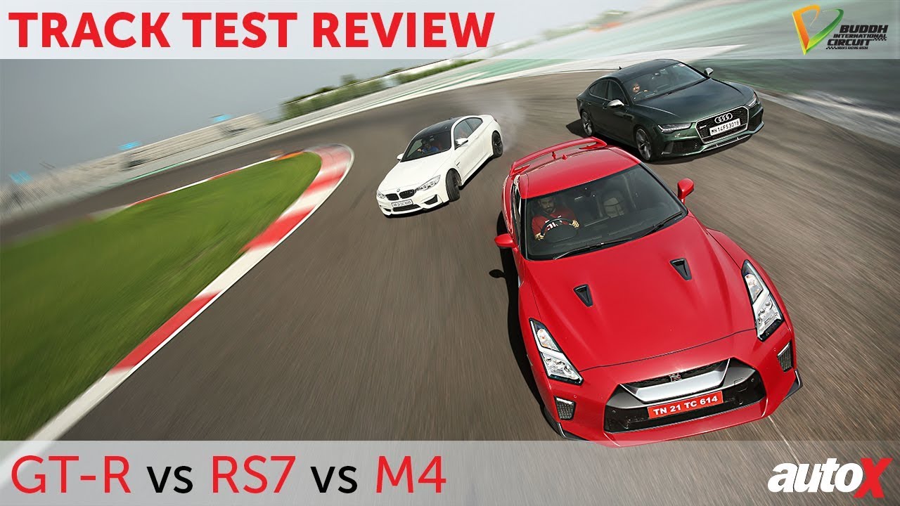 Nissan GT-R vs Audi RS7 Performance vs BMW M4 | BIC Track Test | autoX