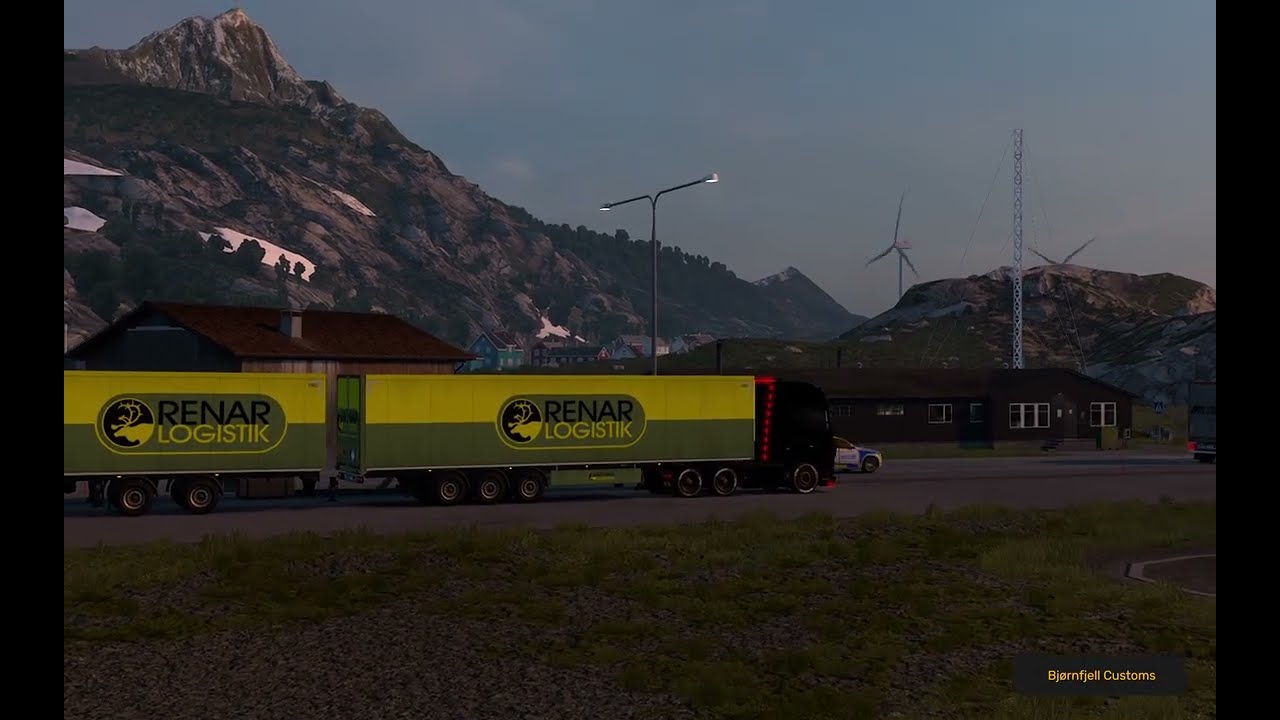 ETS 2 Nordic Horizon Gameplay Volvo (Tornio to Narvik)