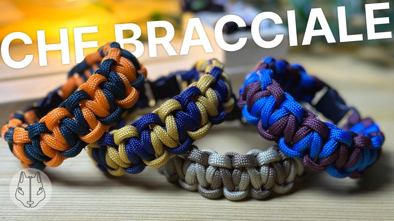 Come intrecciare bracciale in paracord | Tutorial italiano #17 blacksquirrel