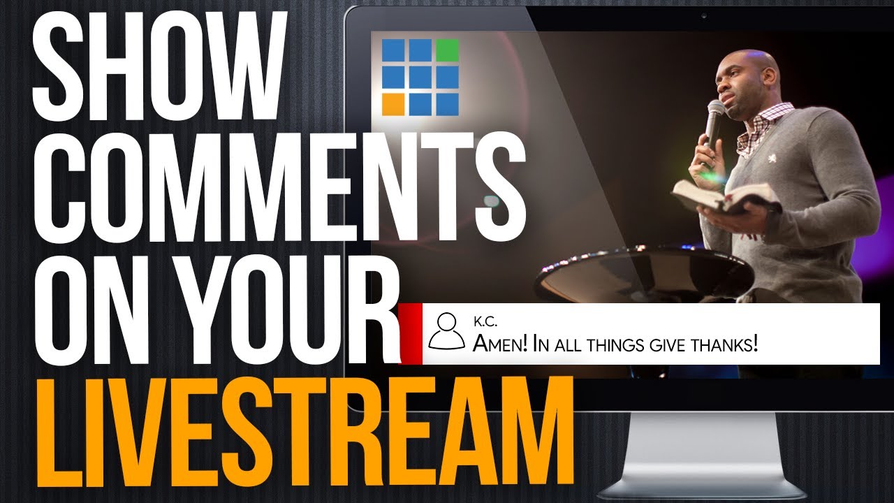 HOW TO SHOW COMMENTS ON YOUR LIVE STREAM | vMix Social Tutorial