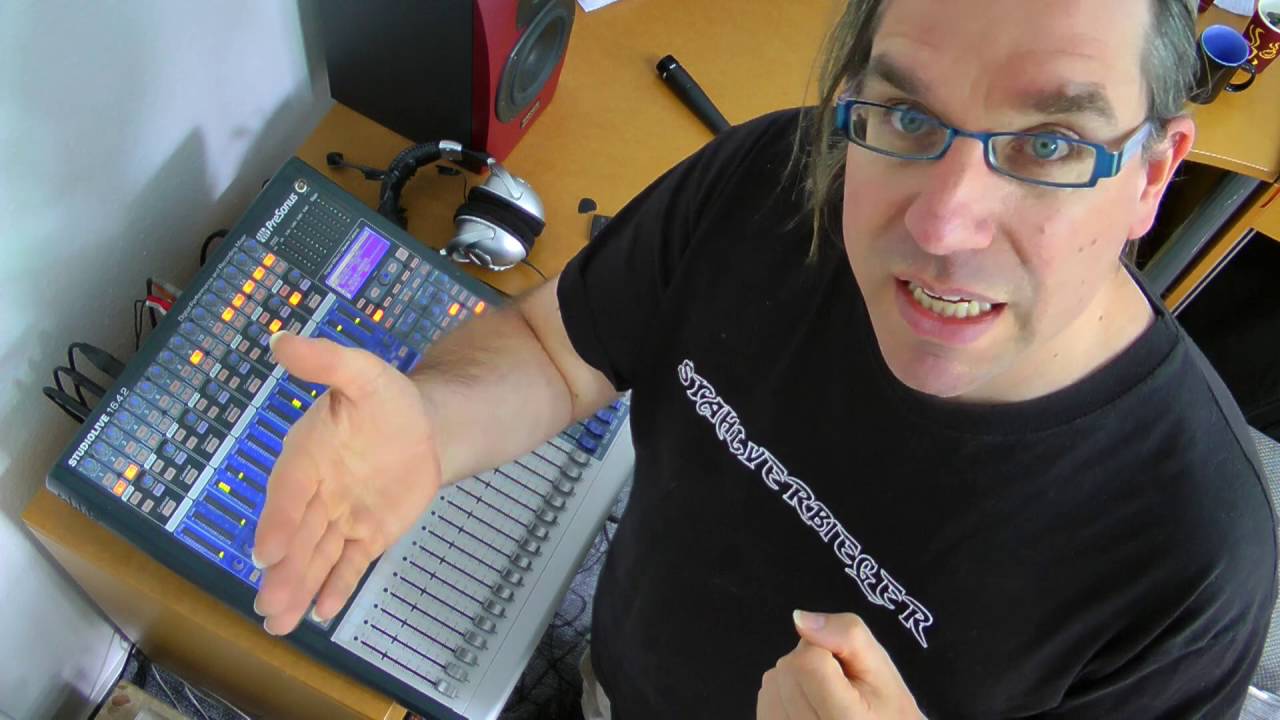 Eure 5 Minuten: Mein Presonus Studiolive 16.4.2. Mischpult