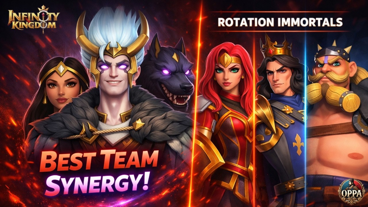 Infinity Kingdom: Chaos Team Synergy + 3 Immortal Rotations You MUST Try