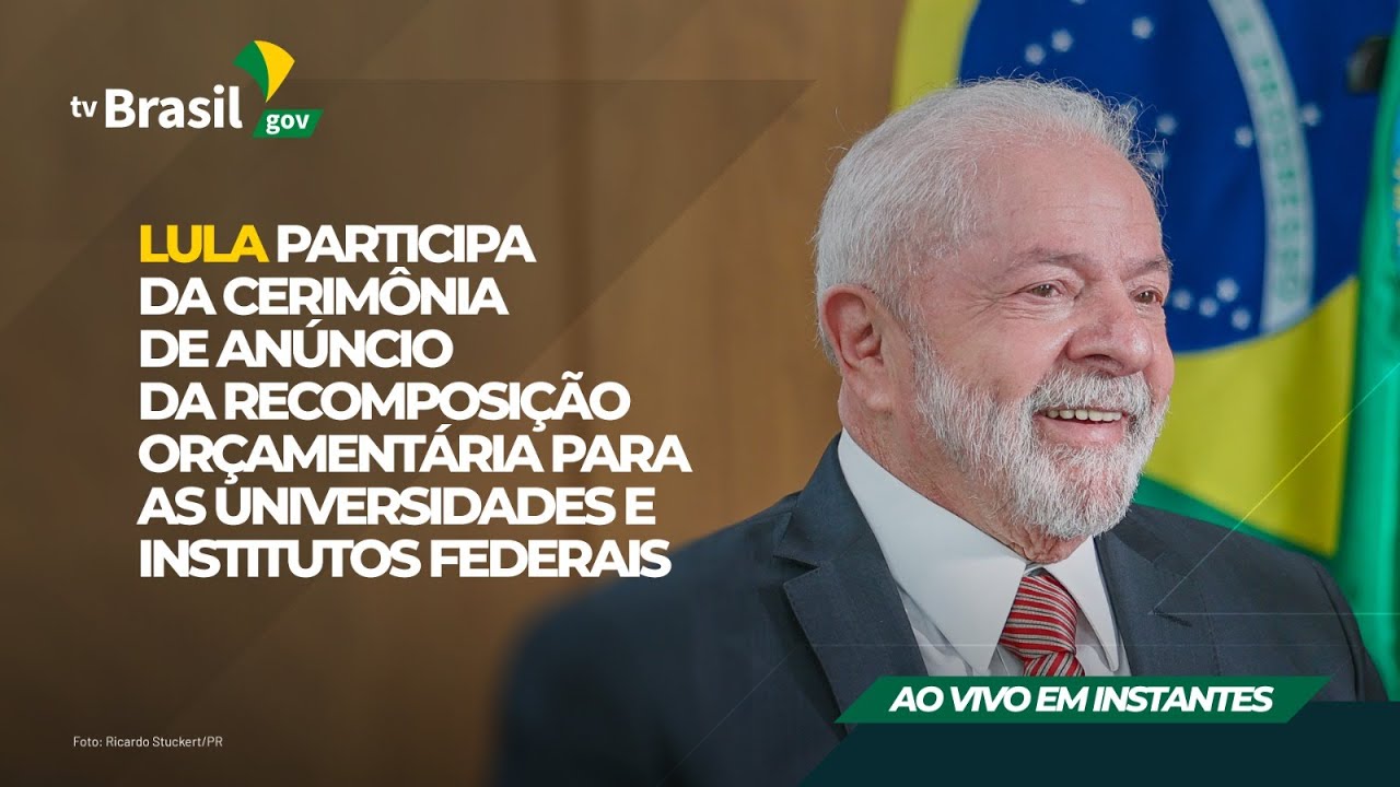 Anúncio de recomposição orçamentária para universidades e institutos federais