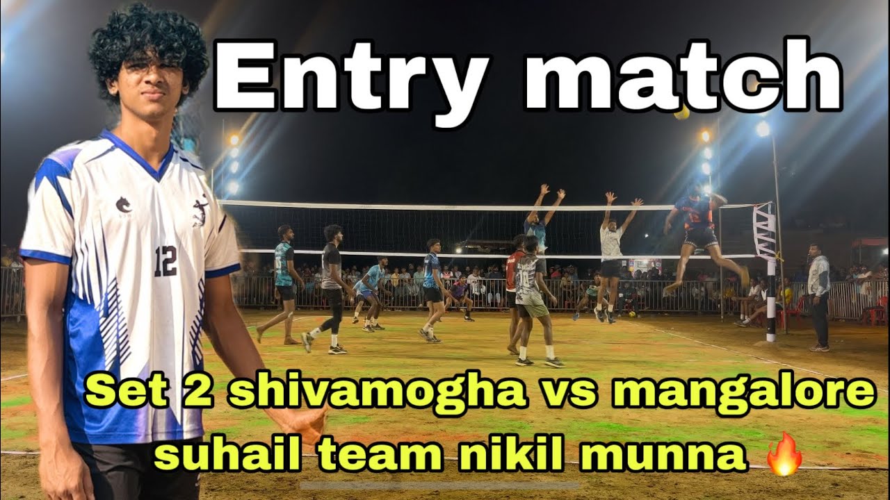 Set 2 shivamogha vs mangalore suhail team nikil munna 🔥