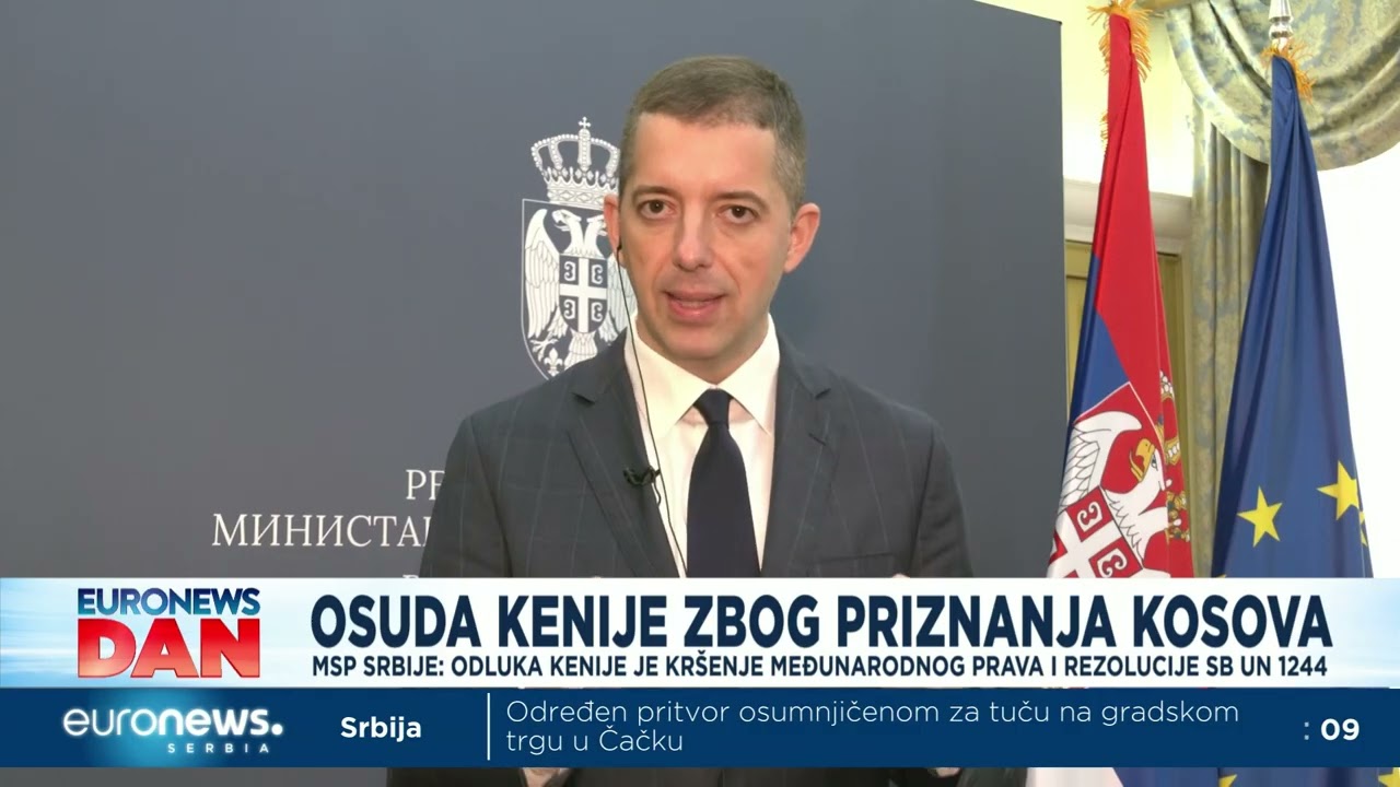Đurić: Kenija priznanjem nezavisnosti Kosova zgazila povelju Ujedinjenih nacija