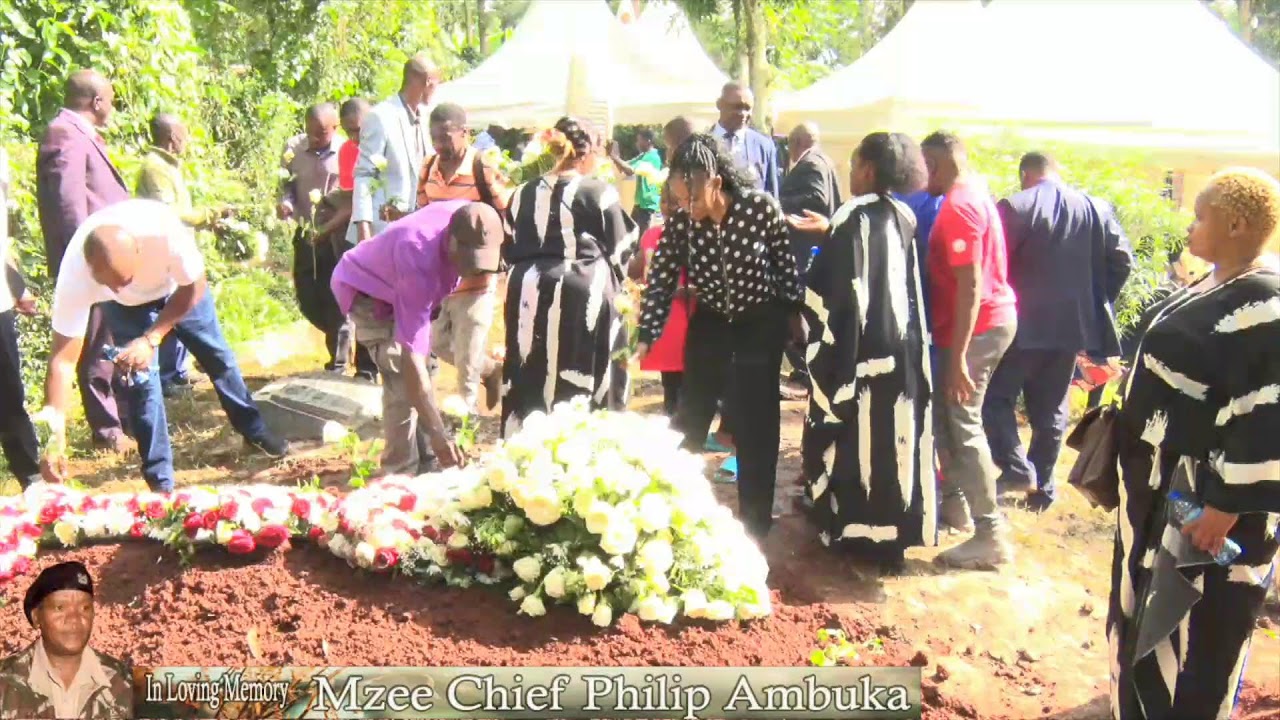 Day of The Burial For The Late Chief Philip Ambuka