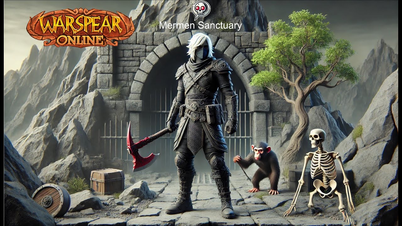 Warspear Online - PvE: Physical Paladin Solo Mermen Dungeon