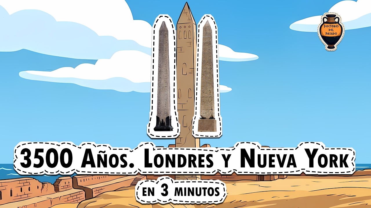 De Heliópolis a Londres y Nueva York #arqueología #historia #obelisco